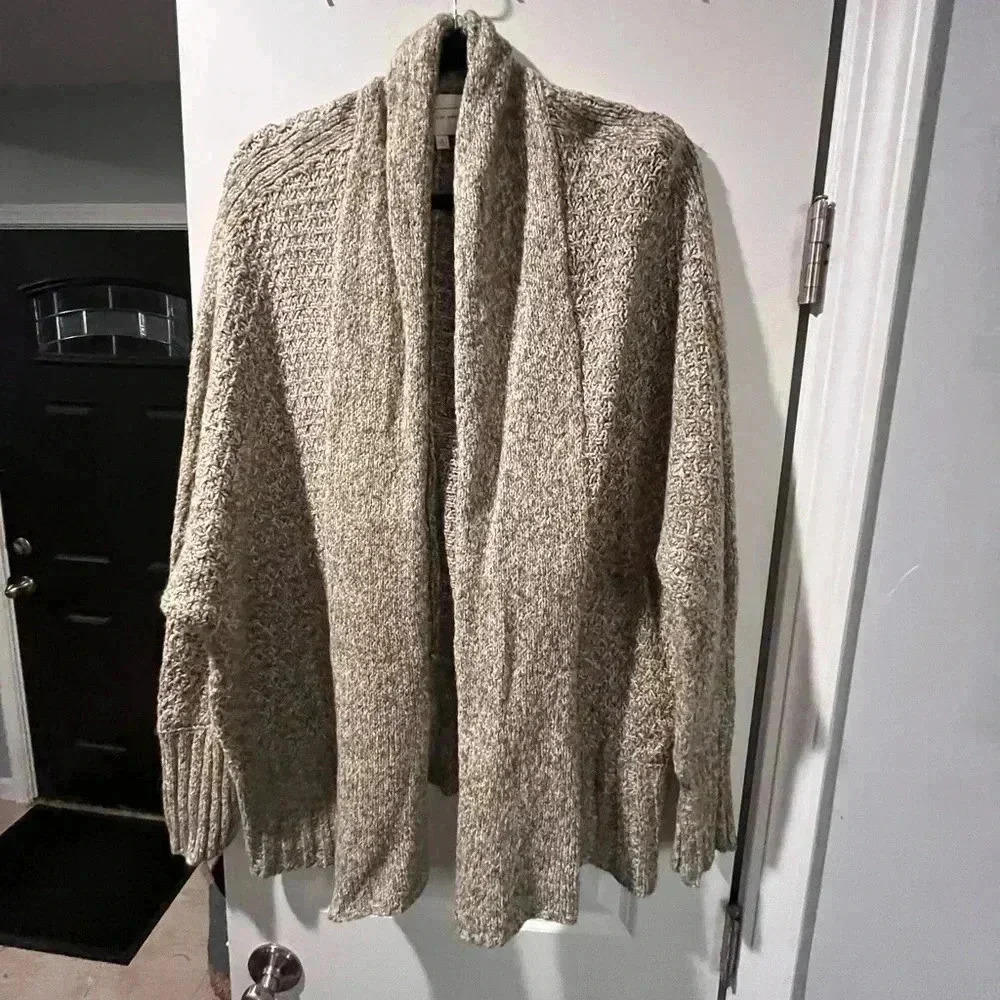 Angel of the North Oversized Sweater Cardigan - Medium